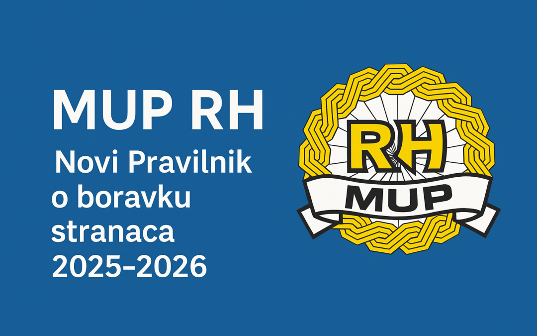 Novi Pravilnik o boravku stranaca 2025-2026